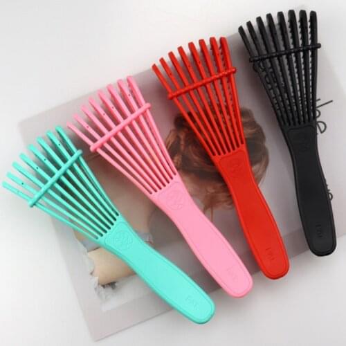 Dropshipping Detangling Hair Brush Scalp Massage Curly Hair Women Comb Hairbrush For brazilian