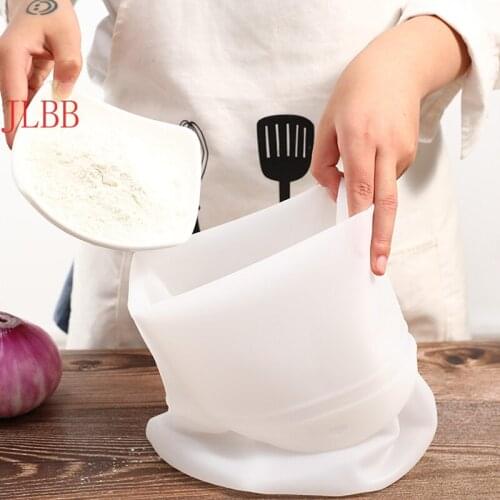 Silicone Kneading Bag Dough Flour Mixer Bag MultifunctionalFlour Mixing Bag For Bread Pastry Pizza Nonstick Baking Kitchen Tools