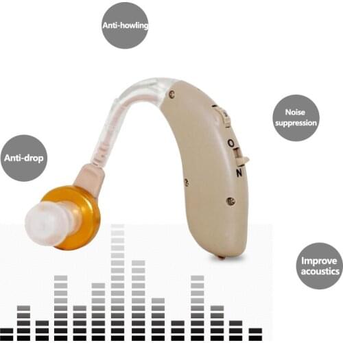 Audifonos Hearing Aid Sound Amplifier Air Conduction Wireless Headphones For Elderly Ear Care Machine V-193 Save Electricity