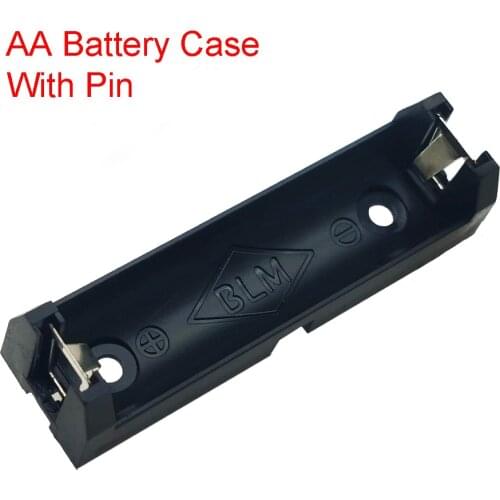 1 AA Battery Box SMT SMD Single AA Battery Holder 14500 Battery Box With Pins