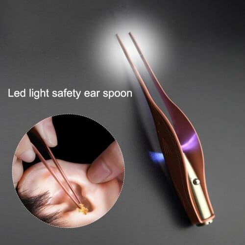 1 Pcs Ear Picks Children Led Light Ear Cleaning Tool for Ear Hygiene Care VF2018 Promotion Price