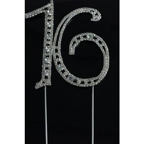 2018 Real Wedding Cake Toppers Bride And Groom Ozdoby Na Tortu Birthday Crystal Cake Toppers Sparkling Bling (16th Top Vintage)