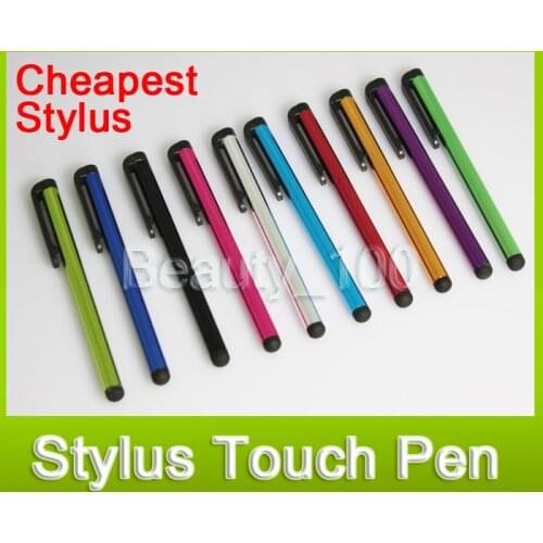 FREE SHIPING For Iphone Ipad For Capacitive screen Stylus Touch Pen 2000pieces/lot 10 colors