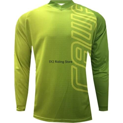 CWF Long Motocross Racing Jersey Downhill Bike Bicycle Cycling Clothing Top DH MX BMX MTB Jerseys Enduro Off T Shirt