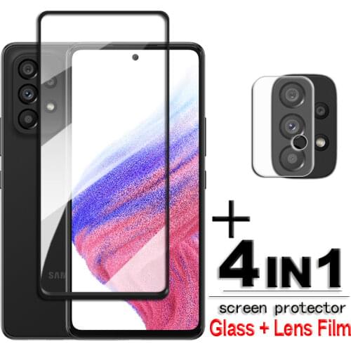 Tempered Glass For Samsung Galaxy A52 Glass For Samsung A52s A72 A52 A42 A32 A22 A12 A21s A51 A71 Screen Protector 9H Lens Film