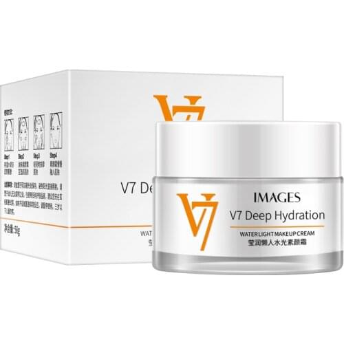 IMAGES V7 Toning Light Face Cream Moisturizing Whitening Anti-aging Anti wrinkle Essence Day Cream Face Care 50g