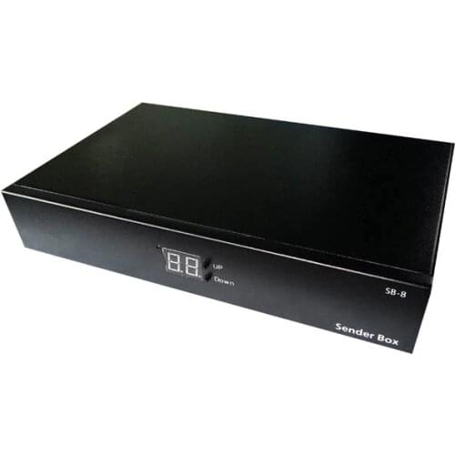 Led Video Screen Sender Box With Linsn TS802 Sending Card Support the use of laptop control HDMI-DVI