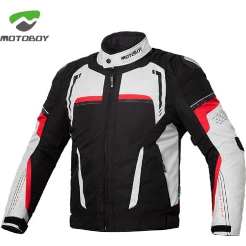 1pcs MOTOBOY Motocross Racing Titanium Alloy Waterproof Warm Protector Body Armour Protection Gear Motorcycle Jacket