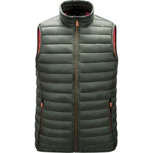 Brand Clothing Vest Jacket Mens New Autumn Warm Sleeveless Jacket Male Winter Casual Hooded Men Vest Plus Size Veste Homme