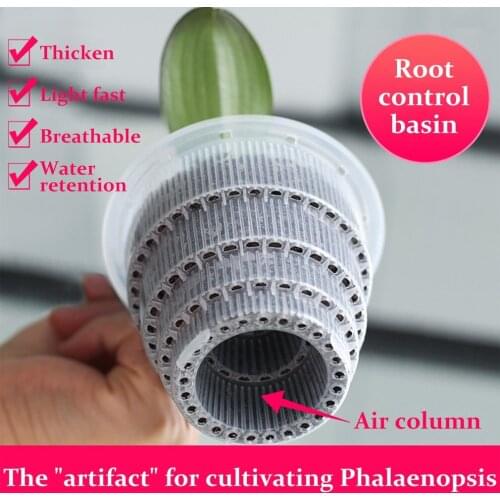 Transparent Flower Pots With Vents Not Easy To Deform Corrosion-resistant Increase Roots And Promote Growth