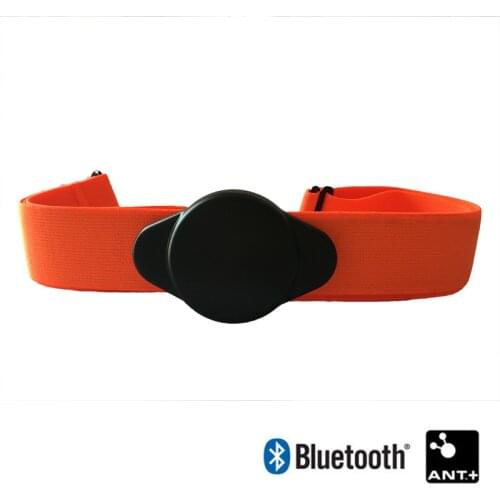 Heart Rate Monitor Bluetooth 4.0 ANT+ Sensor for iPhone GAR MIN Wahoo Polar Watch Bike Cycling Computer Sport w Chest Strap Belt