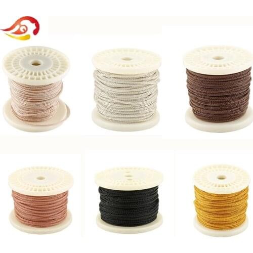 QYFANG 1.2m 8 Core Earphone Upgrade Cable HiFi Headphone Soft PVC Wire Flexible Detachable Cord 8 Dynamic Drives Extension Line