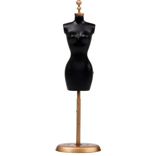 Detachable Clothing Display Model / Stand For Dolls - Black