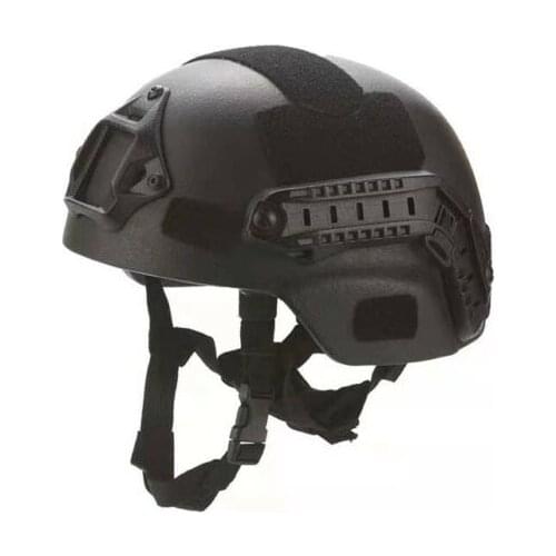 Uhmw-PE Ballistic IIIa Bullet Proof Helmet MICH Helmet Black M Size