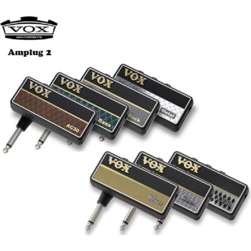 Vox Amplug 2 Guitar / Bass Headphone Amplifier, All Models - AC30, Classic Rock, Metal, Bass, Clean, Blues, Lead