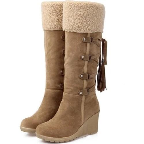 Женские высокие ботинки Wzychds China At AliExpress