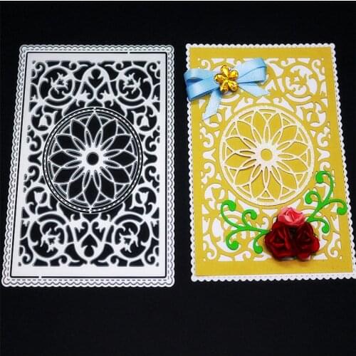 YINISE Metal Cutting Dies For Scrapbooking Stencils Background DIY Album Cards Decoration Embossing Folder Craft Die Cuts Tools