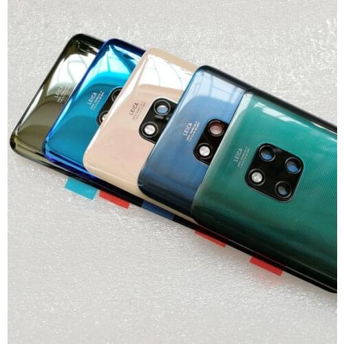 New For Huawei mate20 Mate 20 Pro Battery Cover Glass Back Case For Huawei Mate 20 Battery Housing Cover With Camera Lens