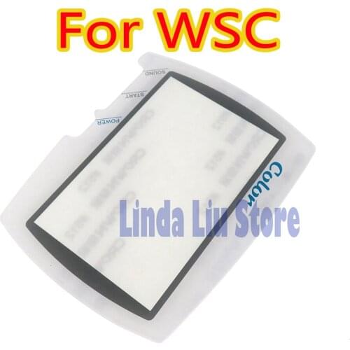 20pcs/lot Replacement For WSC Controller Protective Cover For Wonder Swan Crystal Screen Lens Protector