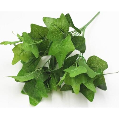 33cm Artificial Small Plant Wall Accessories Decoration Green Maple Leaf