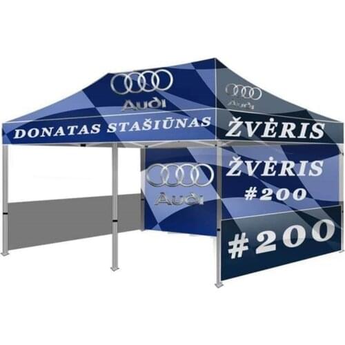 3 x 6m Garden Gazebo Pop Up Marquee Canopy Wedding Party Tent for Events Exhibition Canopy Beach Outdoor Folding Tents