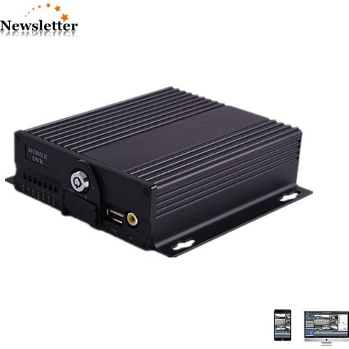 AHD GPS Wifi Double SD Card Storage 4 channels vehicle 4ch mdvr wifi mobile car bus dvr