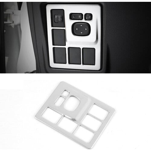 Car interior central headlight adjustment panel decoration For Toyota Land Cruiser Prado FJ150 150 2700 2010-2018 Accessories