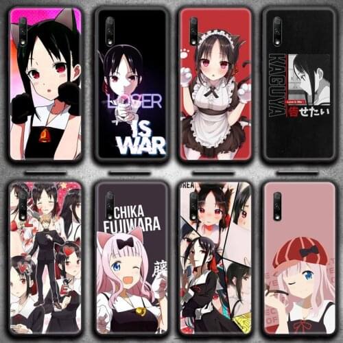 Shinomiya Kaguya sama Love Is War Phone Case for Huawei Honor 30 20 10 9 8 8x 8c v30 Lite view 7A pro