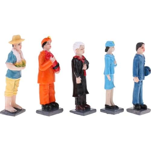 DIY Sand Sculpture Profession Character Action Figure Collection