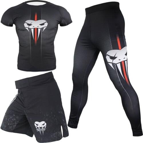 T shirt muay thai shorts bjj rashguard mma shirts+pants pantalones muay thai clothing rash guard boxing jerseys jiu jitsu sets
