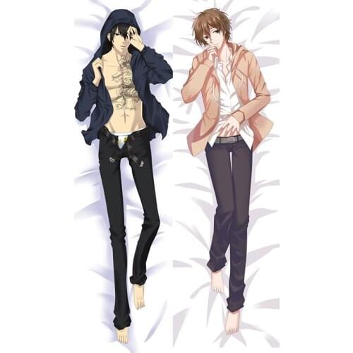 Hot japanese anime Decorative Hugging body pillow cover case DIY Double sided