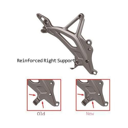 Motorcycle Pedal Bracket Left and Right Aluminum Triangle New for Zontes Zt310-r-x-t-r1-x2-t2