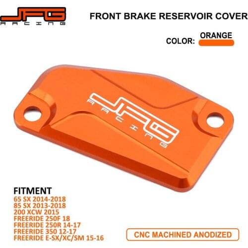 Motorcycle CNC Front Brake Reservoir Cylinder Cover For KTM SX65 14-18 SX85 13-18 XCW200 2015 FREERIDE 250F 250R 350 E-SX XC SM