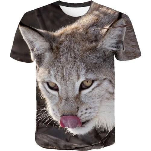 Summer 3D t shirt men Print Animal Men/Women 2021 Newst kitten Print Funny cat Short Sleeve plain t shirt 3D design Tshirt Male
