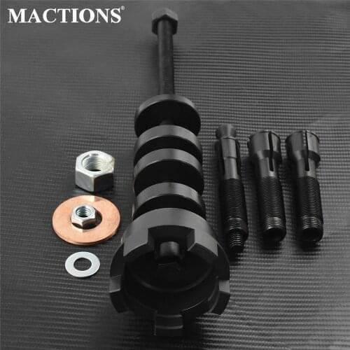Motorcycle Black Metal Wheel Bearing Remover Installer Puller Tool For Harley 2000-Up Touring Road King Dyna 3/4" 25mm Pullers