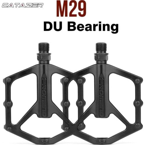 1 Pair Road Bike Slip Ultralight Aluminum Alloy Bilateral Bearing Pedals Double Magnet MTB Bike Pedal Bicycle Pedals