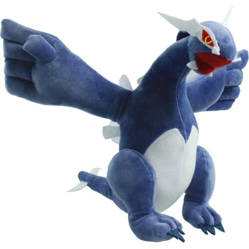 Pokemon Plush Dark Lugia Plush Toys 24cm Pokemon Dragon Lugia Stuffed Toys Dolls for Children Animal Plush Peluches Dolls Gifts