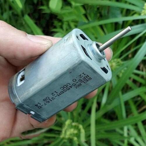 Hand-Drill Electric Motor Double-Ball-Bearing 12200RPM High-Speed Compensated Long Carbon Brush Large Torque RFS-545 Mini Micro