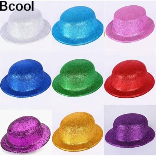 Gold Dust The Skullcaps Dance Supplies Party Hat Halloween Gifts,Mix color 12pcs