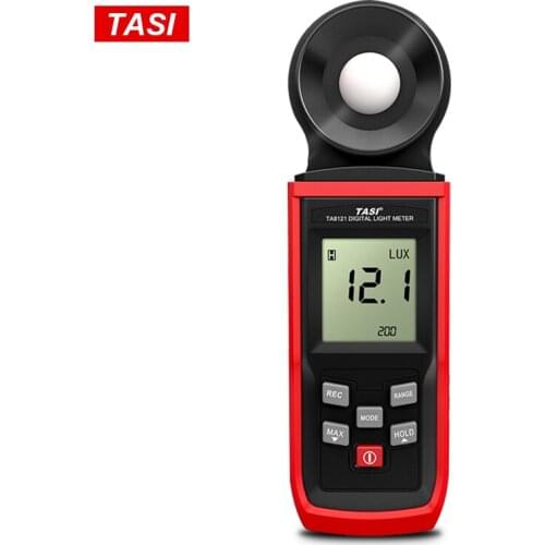 TASI Digital Light Meter Digital Iluminance Meter Split Probe Auto Range
