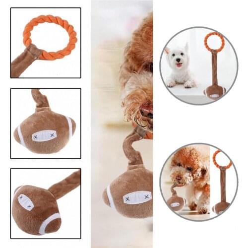 High-quality Skin-friendly Soft Dog Training Toy Built-in Sounder Dog Squeaky Toy Fine Workmanship Pet Accessories