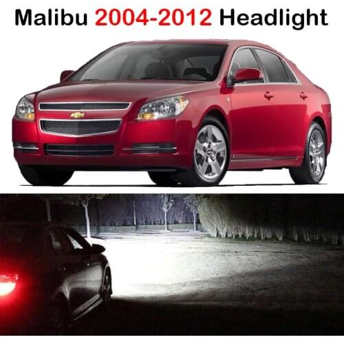 Xlights Car Bulbs For Chevrolet Chevy Malibu 2004 2005 2006 2007 2008 2009 2010 2011 2012 LED Headlights Bulb Low High Beam Lamp