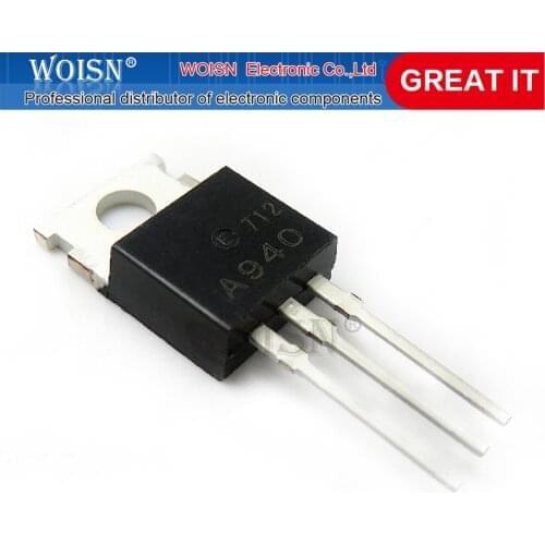 10PCS Transistor 2SA940 A940 1.5A / 150V PNP transistor matng tube C2073 original Product In Stock