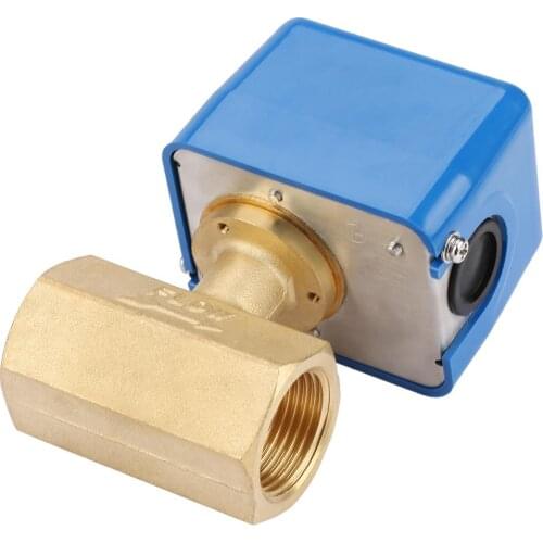 AC Water Flow Switch 250V 15A RC1 inch Water Flow Switch 1.0MPa SPDT Contacts for Fire Control Air Conditioner