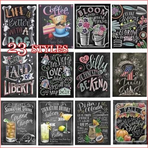 5D DIY Full Diamond Diamond Painting Cross Stitch Mosaic Craft Kit Handmade Toy Home Entertainment Dark Color