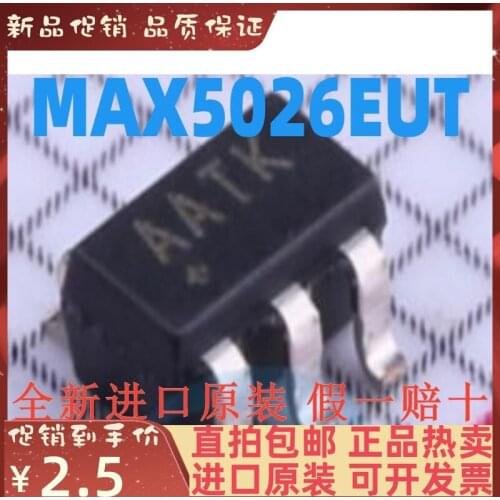 Free shipping MAX5026EUT MAX5026EUT T AATK SOT-23-6 MAXIM 10PCS