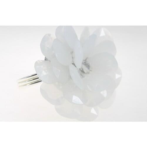 Free shipping qn18011701 crystal flower napkin ring for wedding 12 pcs , decoration napkin holder