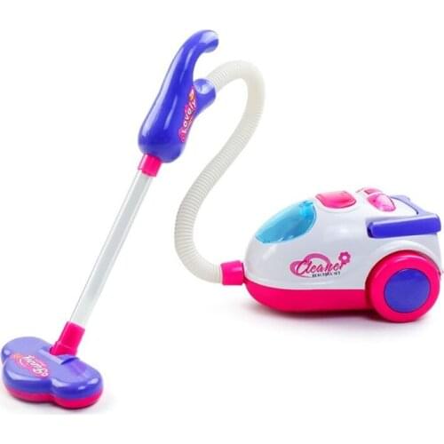 Childrens Electric Mini Vacuum Cleaner with Real Working Function USB Charging Kids Educational Toys