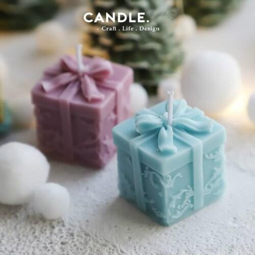 DIY Soap Making Gift Box Silicone Mold for Candle Soap Making Handmade Soap Xmas Gifts