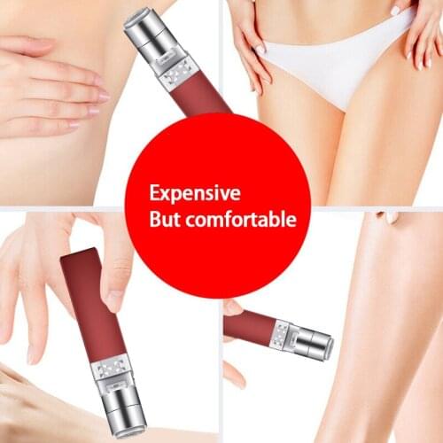 Electric Hair Remover For Lady Epilator Womens Shaver Lipstick Styling Design Shaving Machine Portable Hair Trimmer Clippers